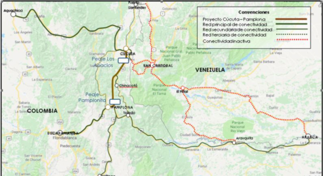 Peajes Cúcuta Pamplona